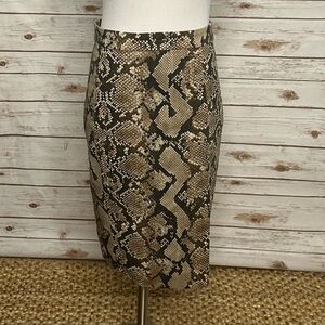 Altuzarra for Target snakeskin pencil skirt